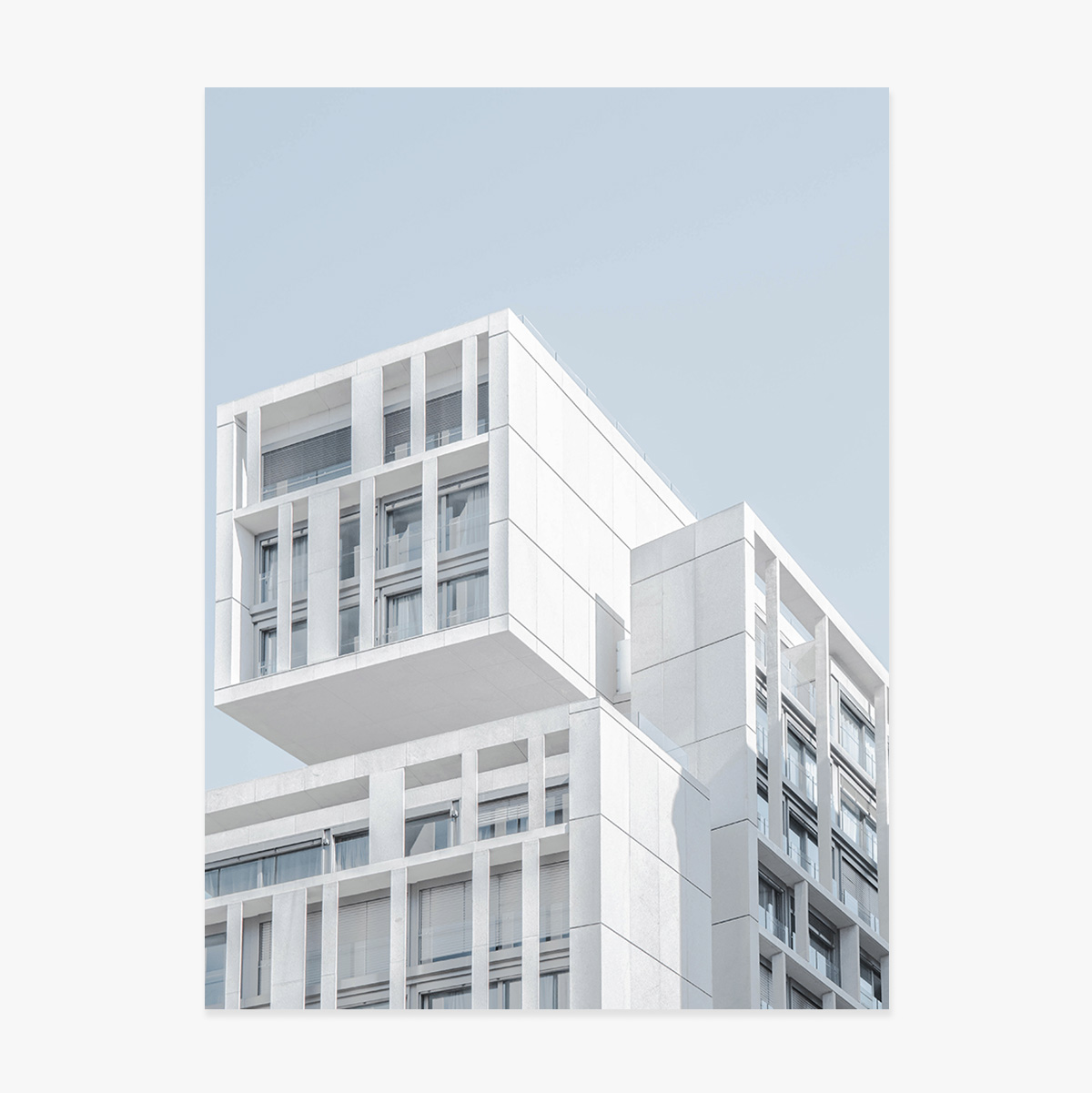 Poster Building in Madrid