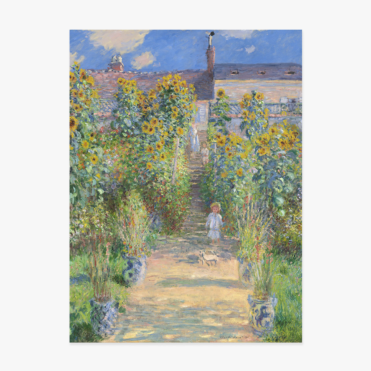 Poster Claude Monet, The Artist
