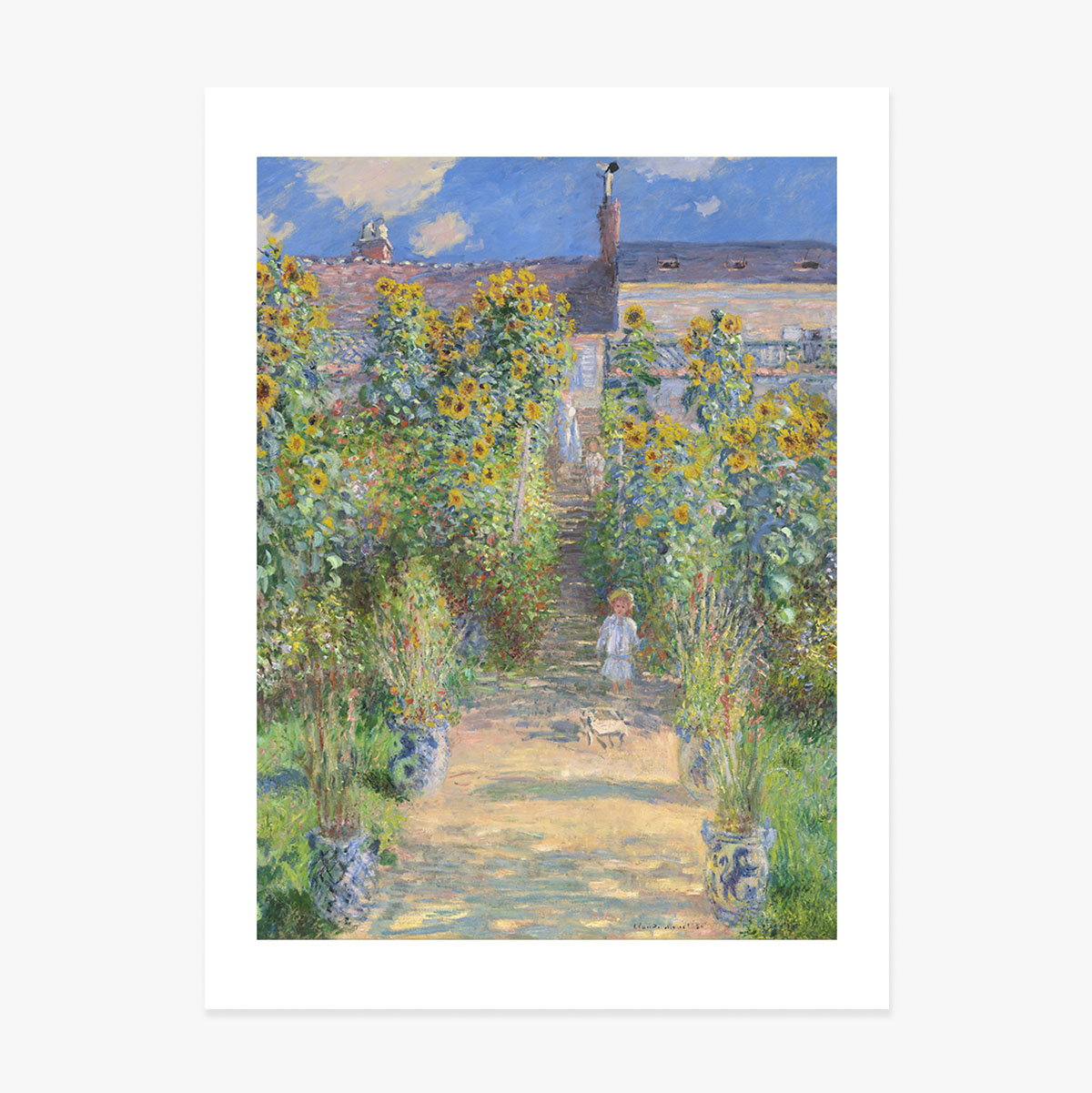 Poster Claude Monet, The Artist