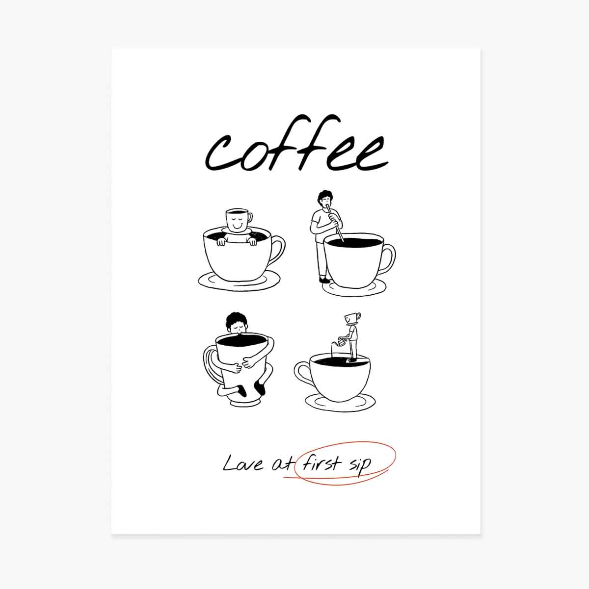 Poster Coffee love