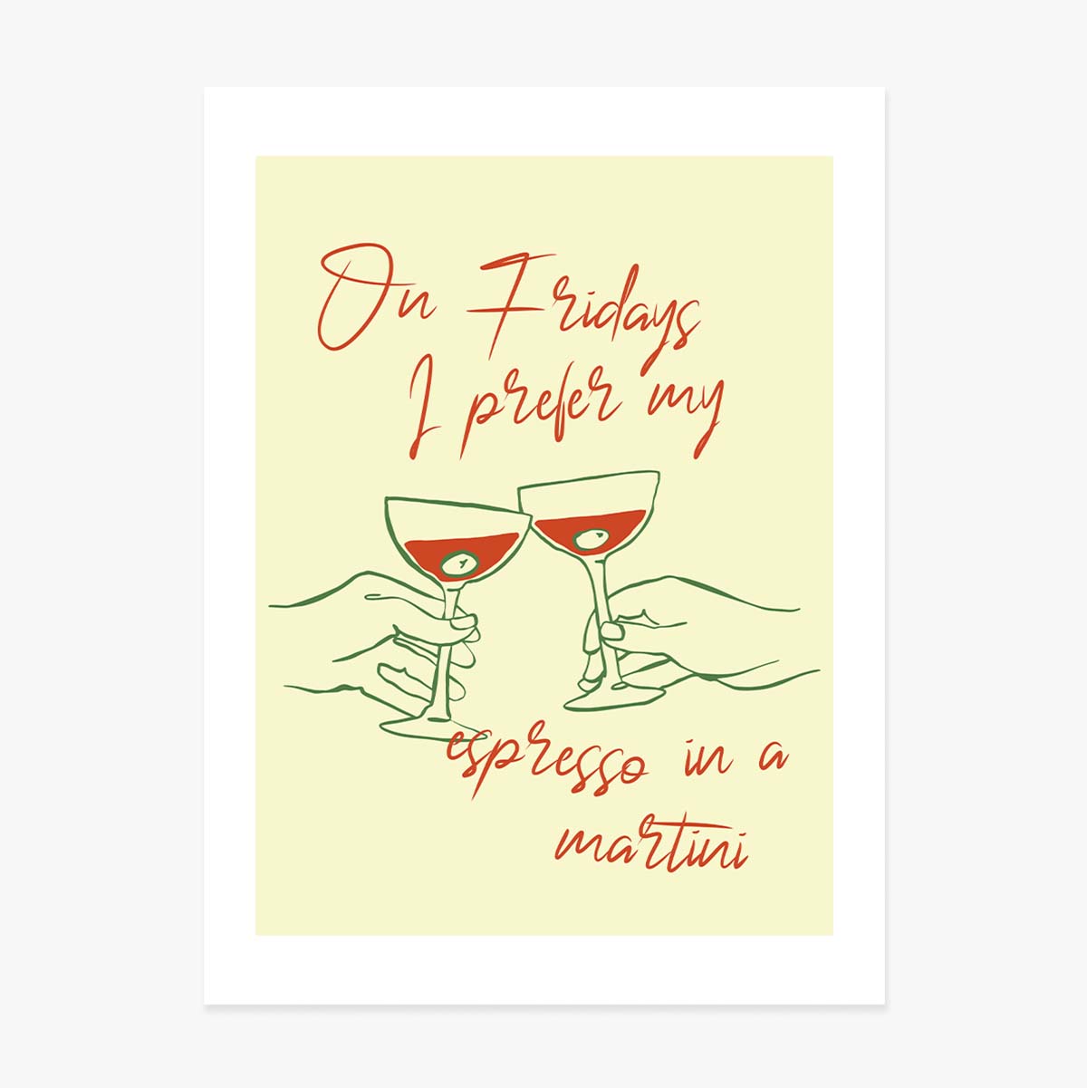 Poster Espresso Martini