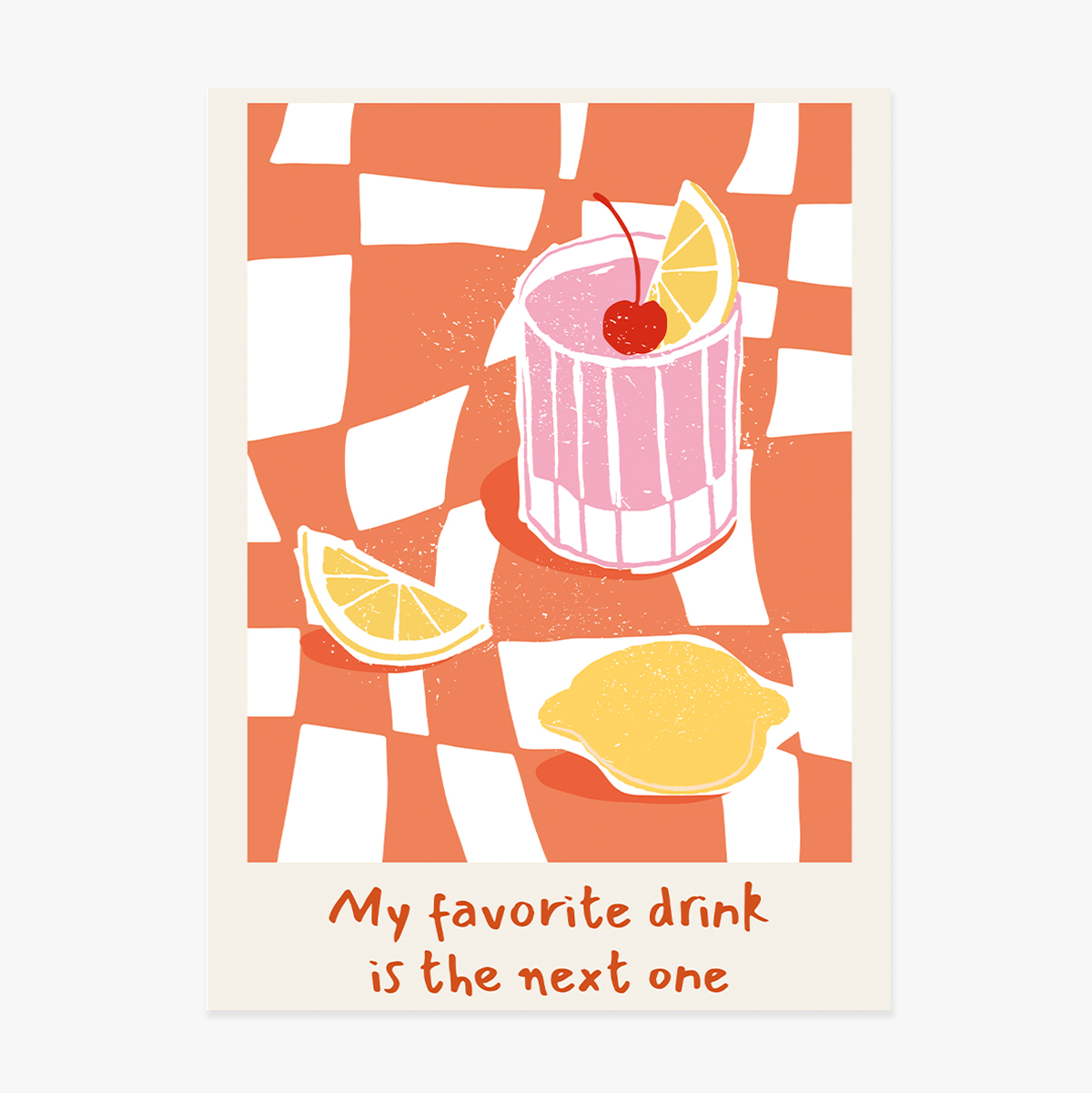 Favourite Drink Poster