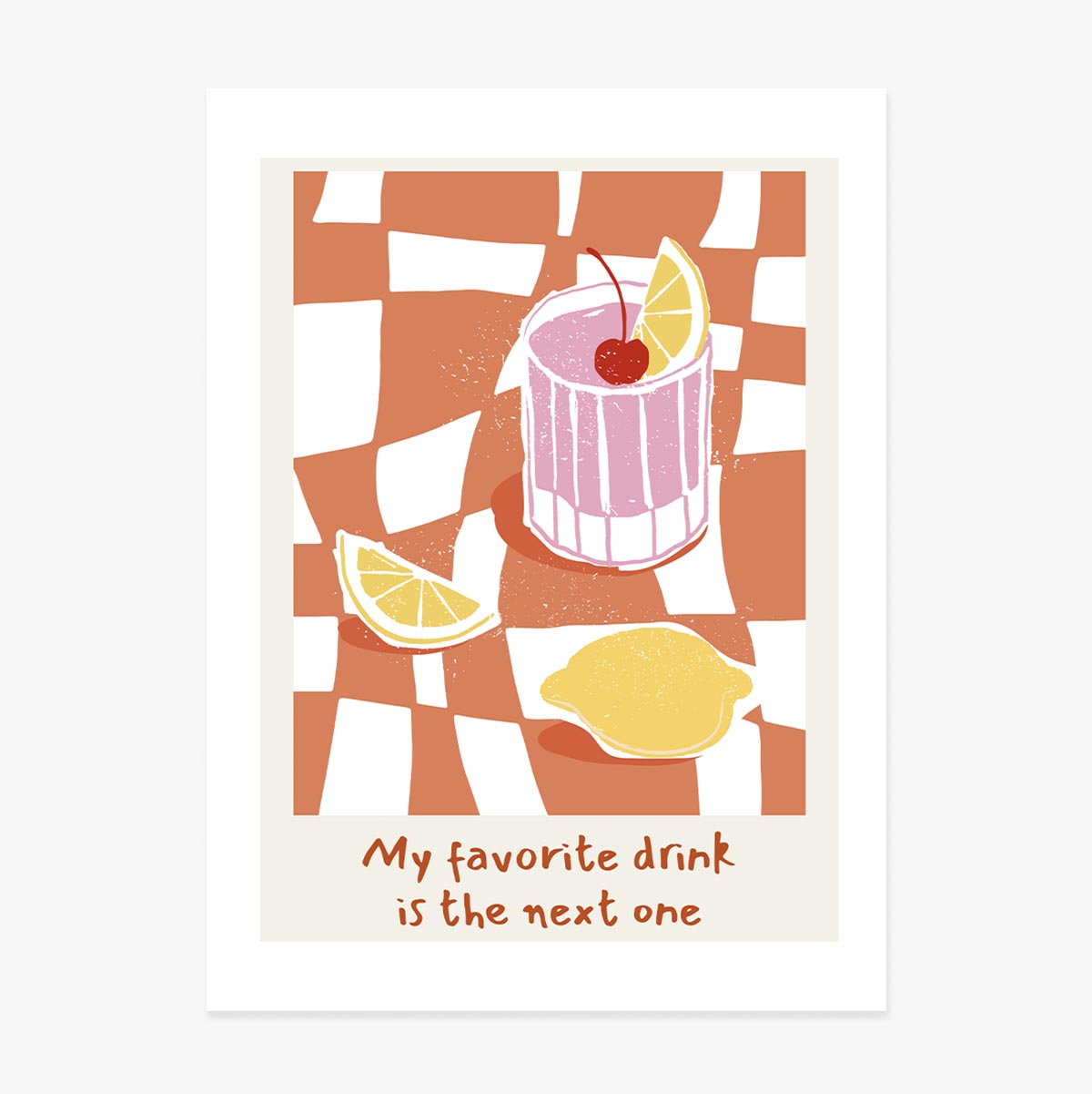 Favourite Drink Poster