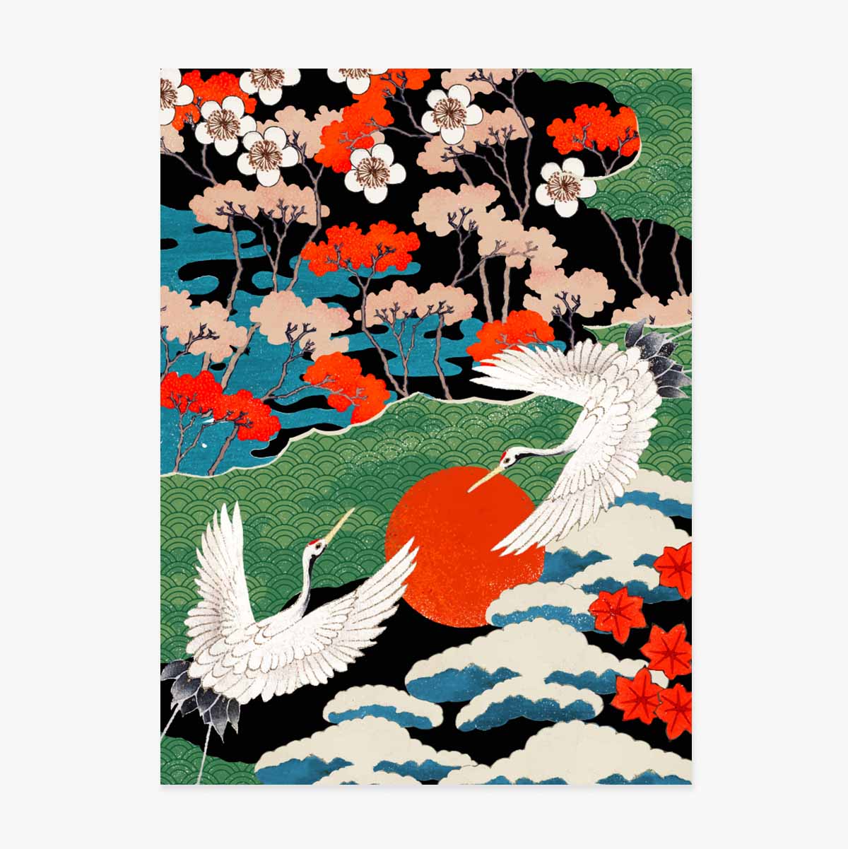 Poster Ilustrație japoneză