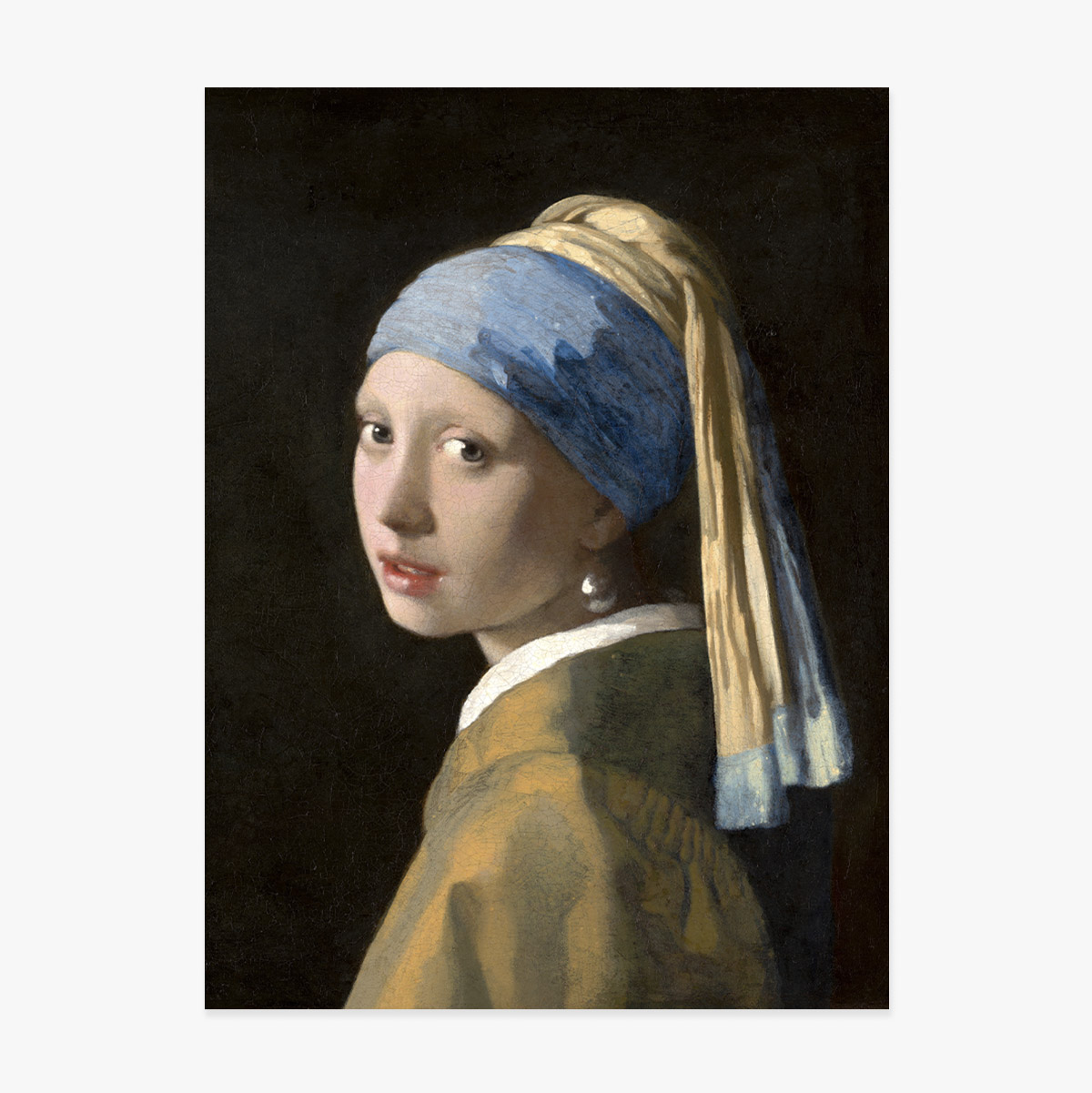 Poster Johannes Vermeer, Girl with a Pearl Earring 1665