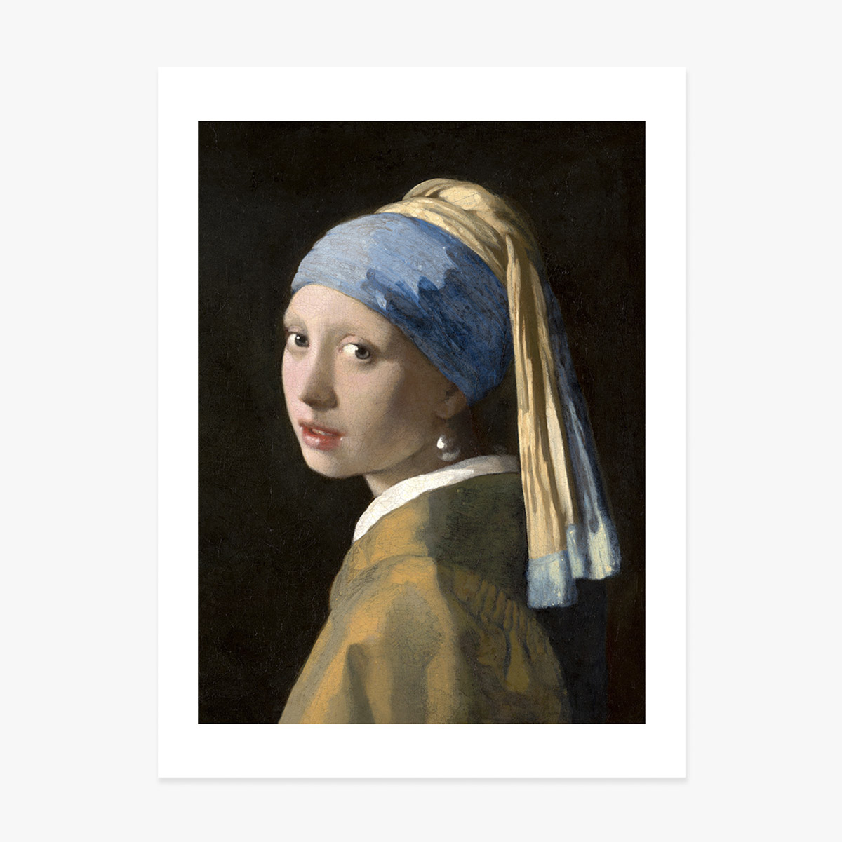 Poster Johannes Vermeer, Girl with a Pearl Earring 1665