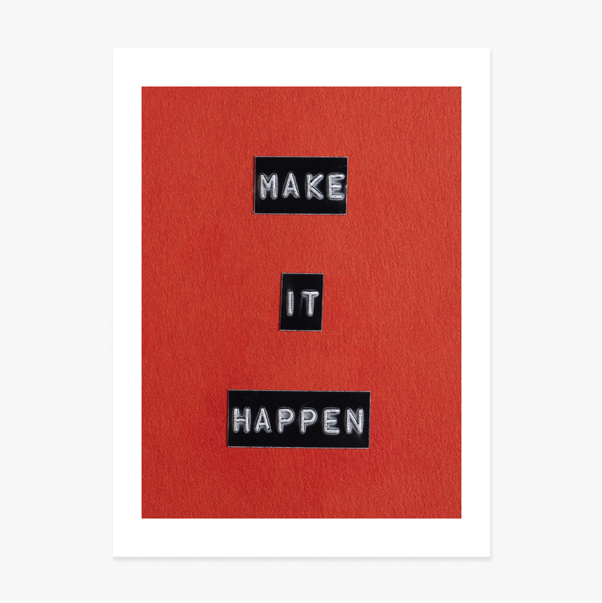 Make it happen poster