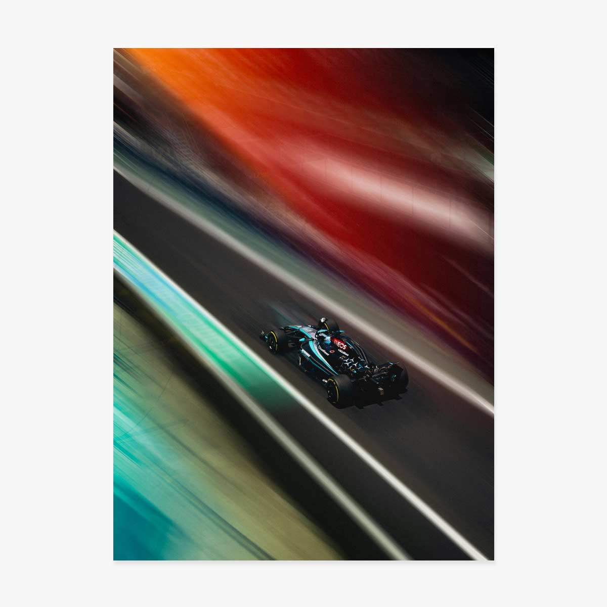 Racing Car Poster