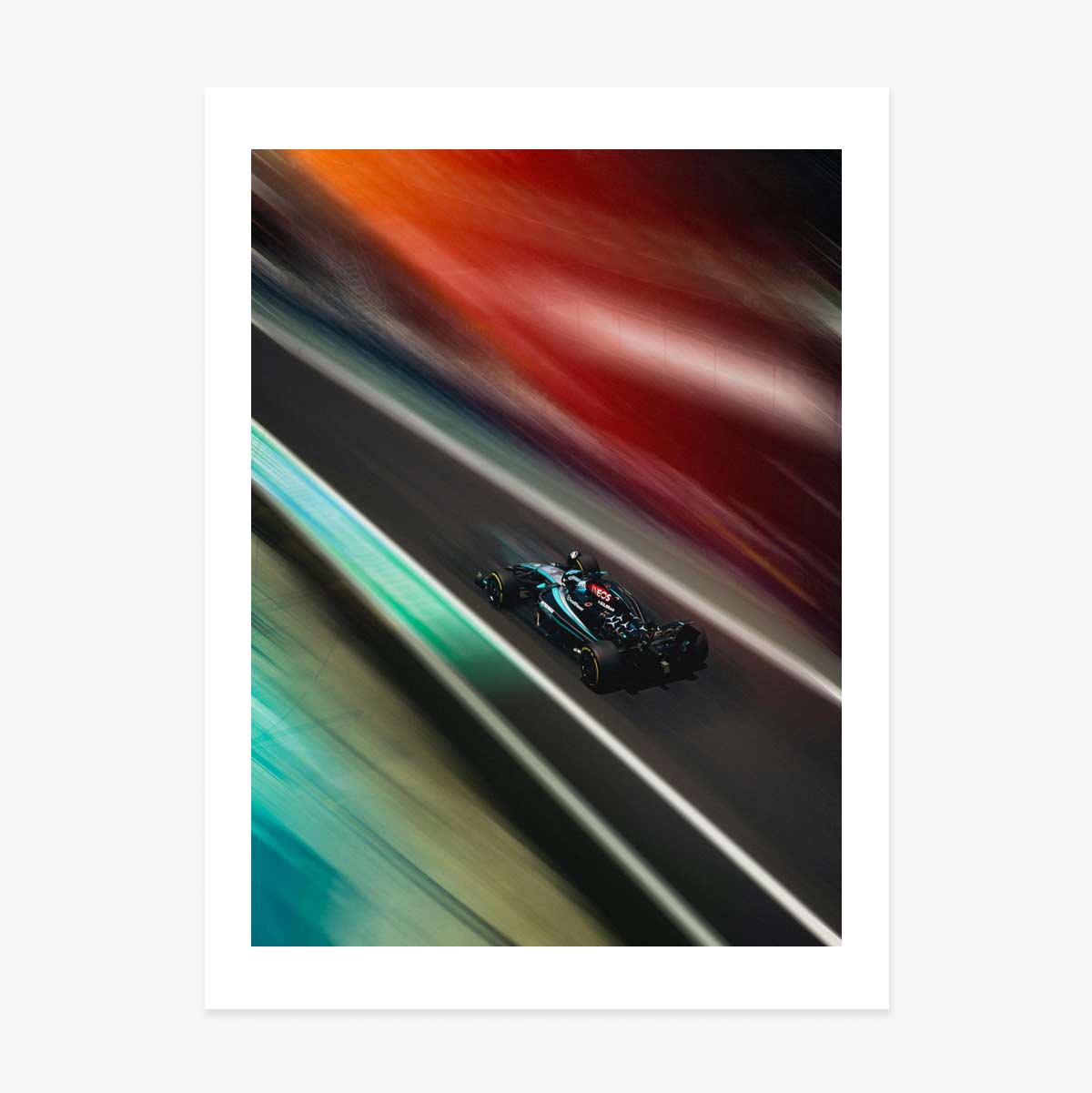 Racing Car Poster