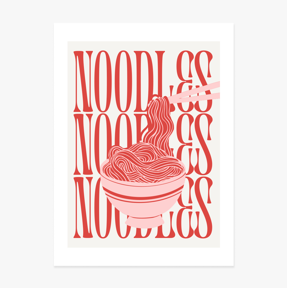 Noodles Lover Poster
