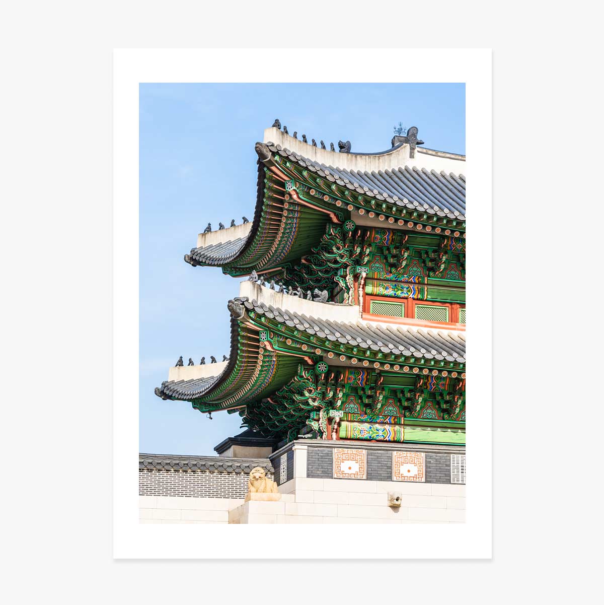 Poster Palat din Seul, Coreea de Sud