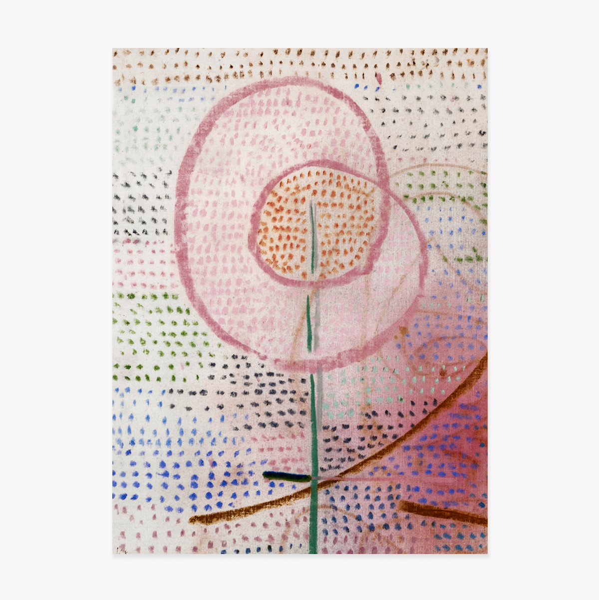 Poster Paul Klee, Blossoming 1934