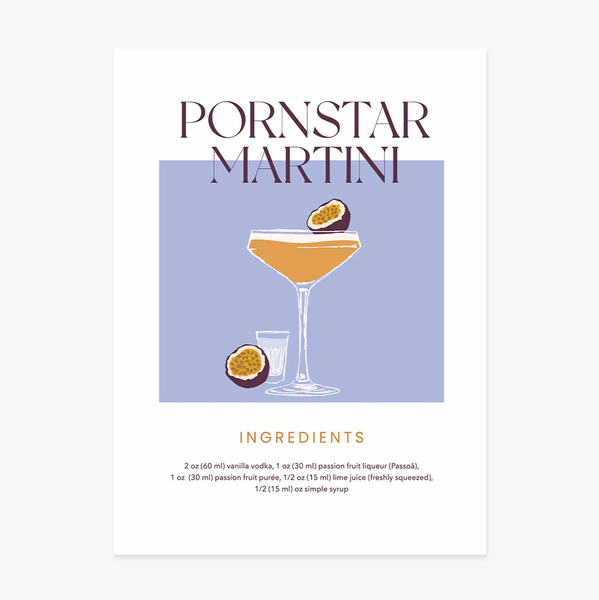 Pornstar Martini Poster