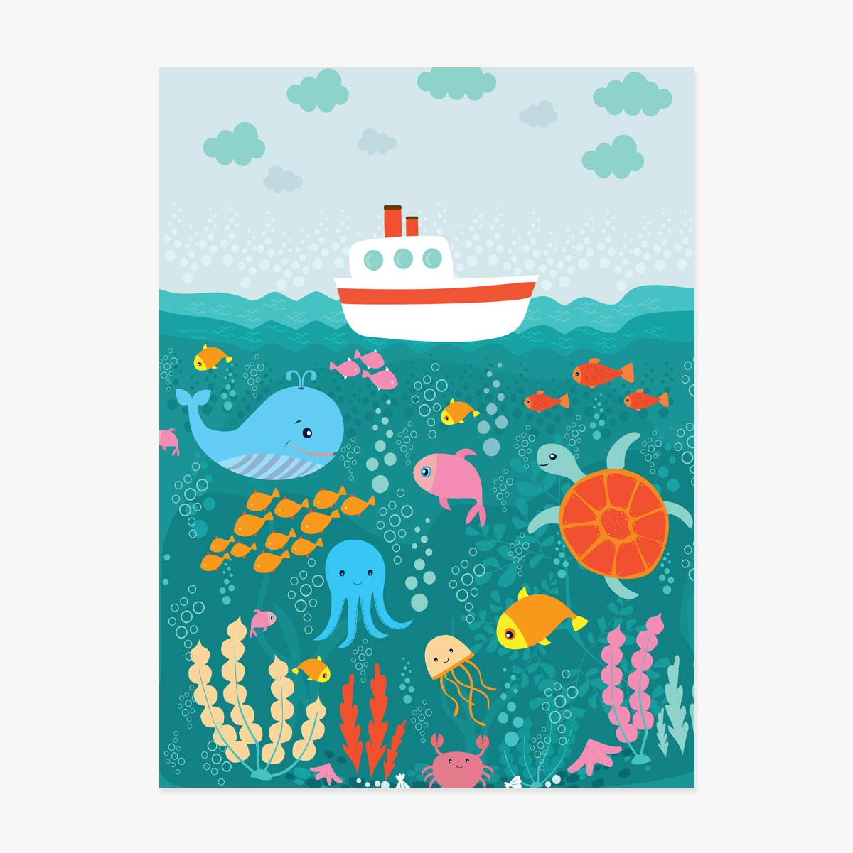 Poster Prietenii Mării