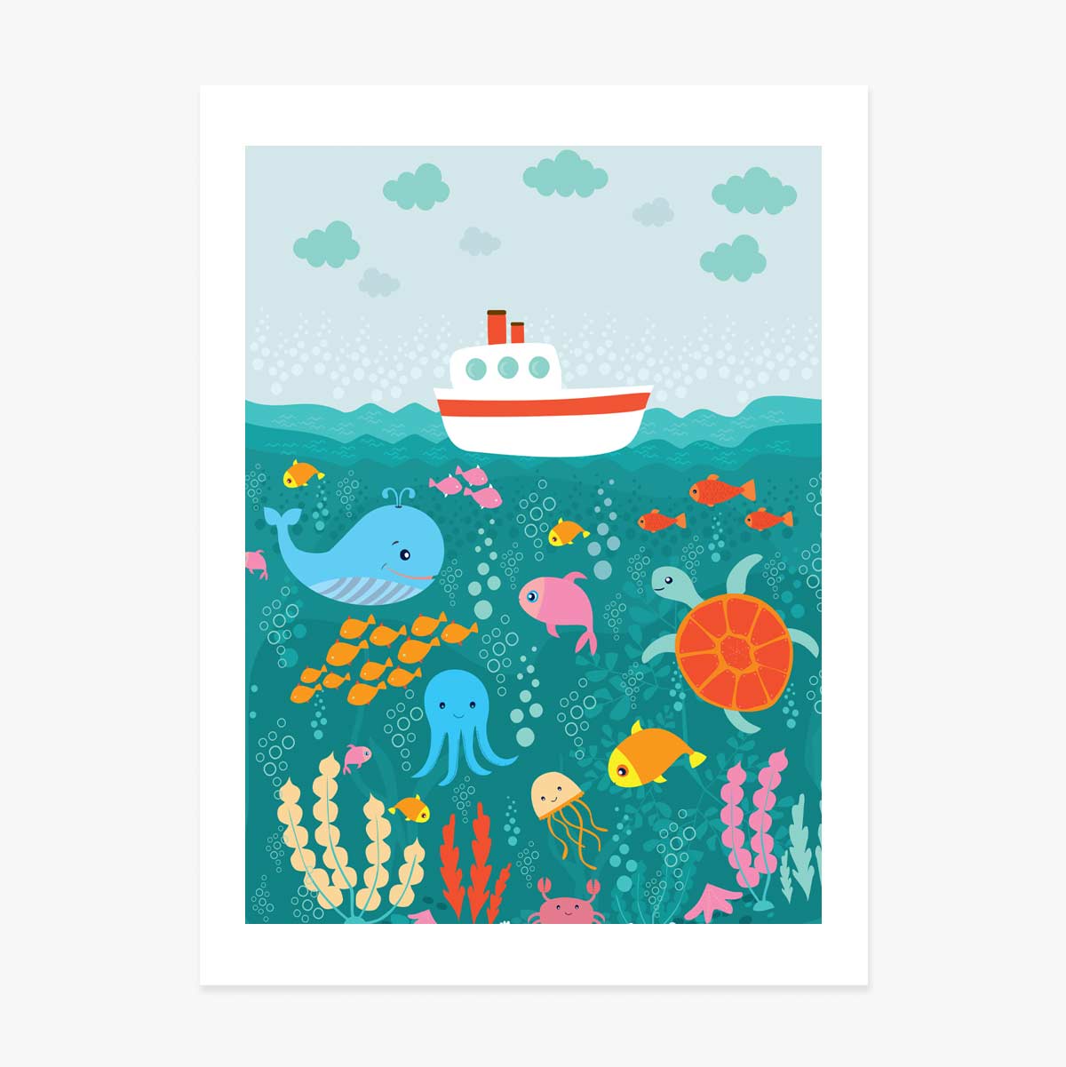 Poster Prietenii Mării