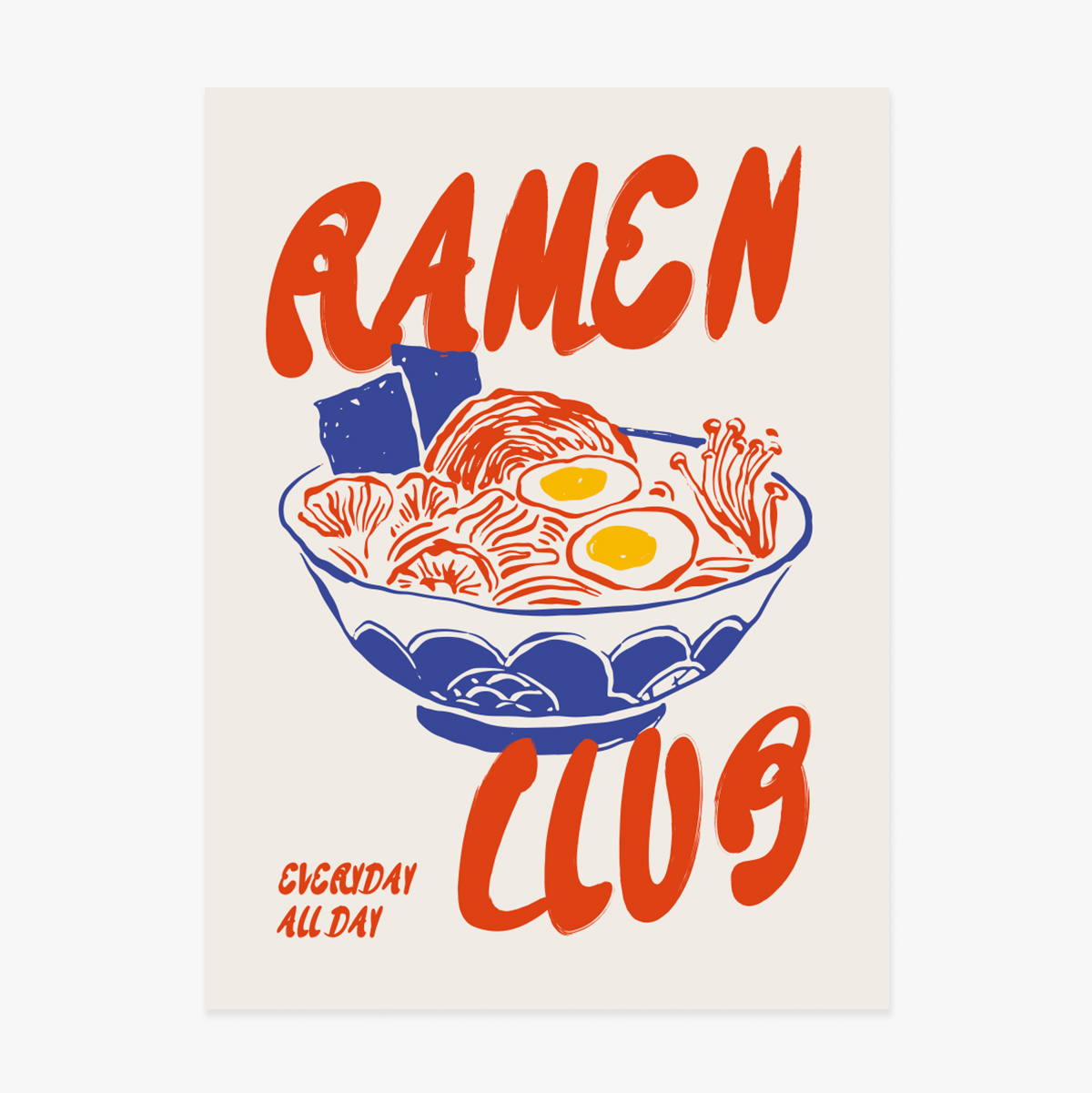Ramen Club Poster