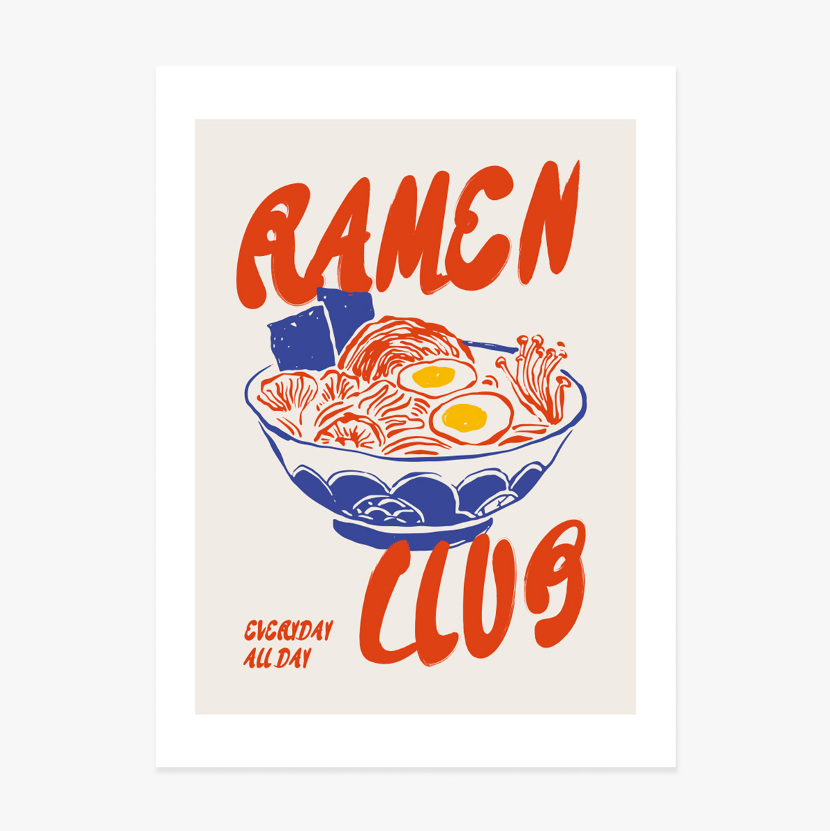 Ramen Club Poster