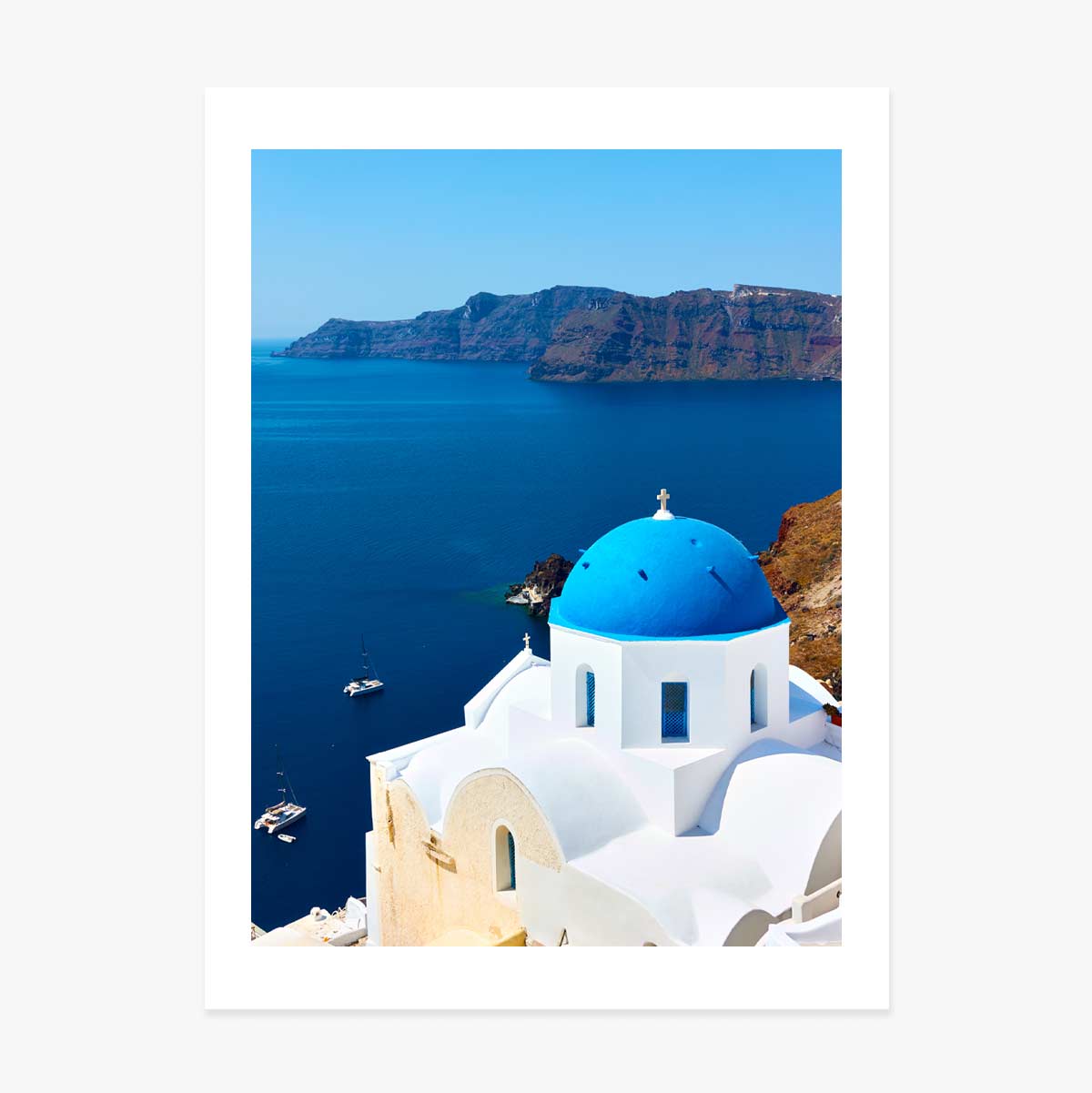 Poster Santorini