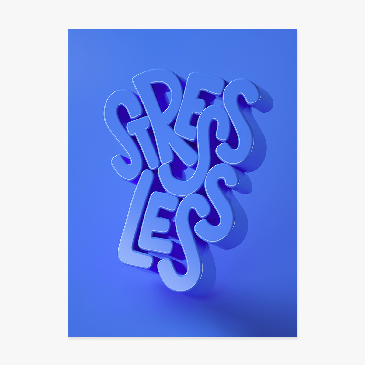 Stress Less Poster