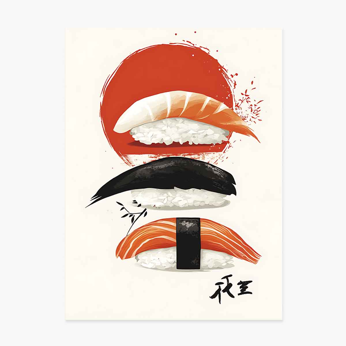 Poster Sushi art