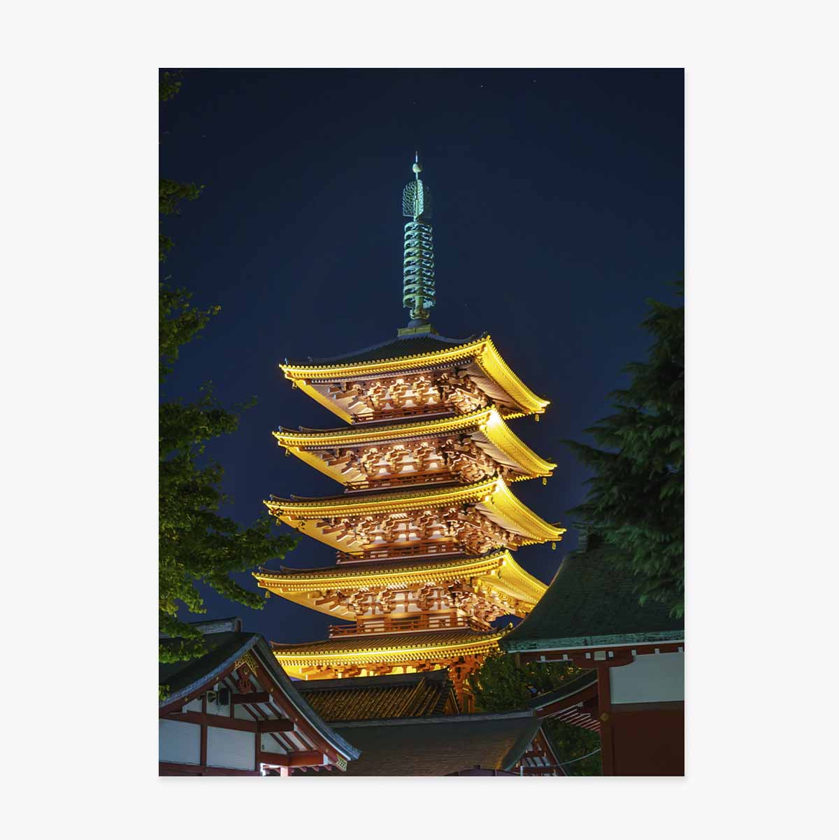 Poster Templu japonez