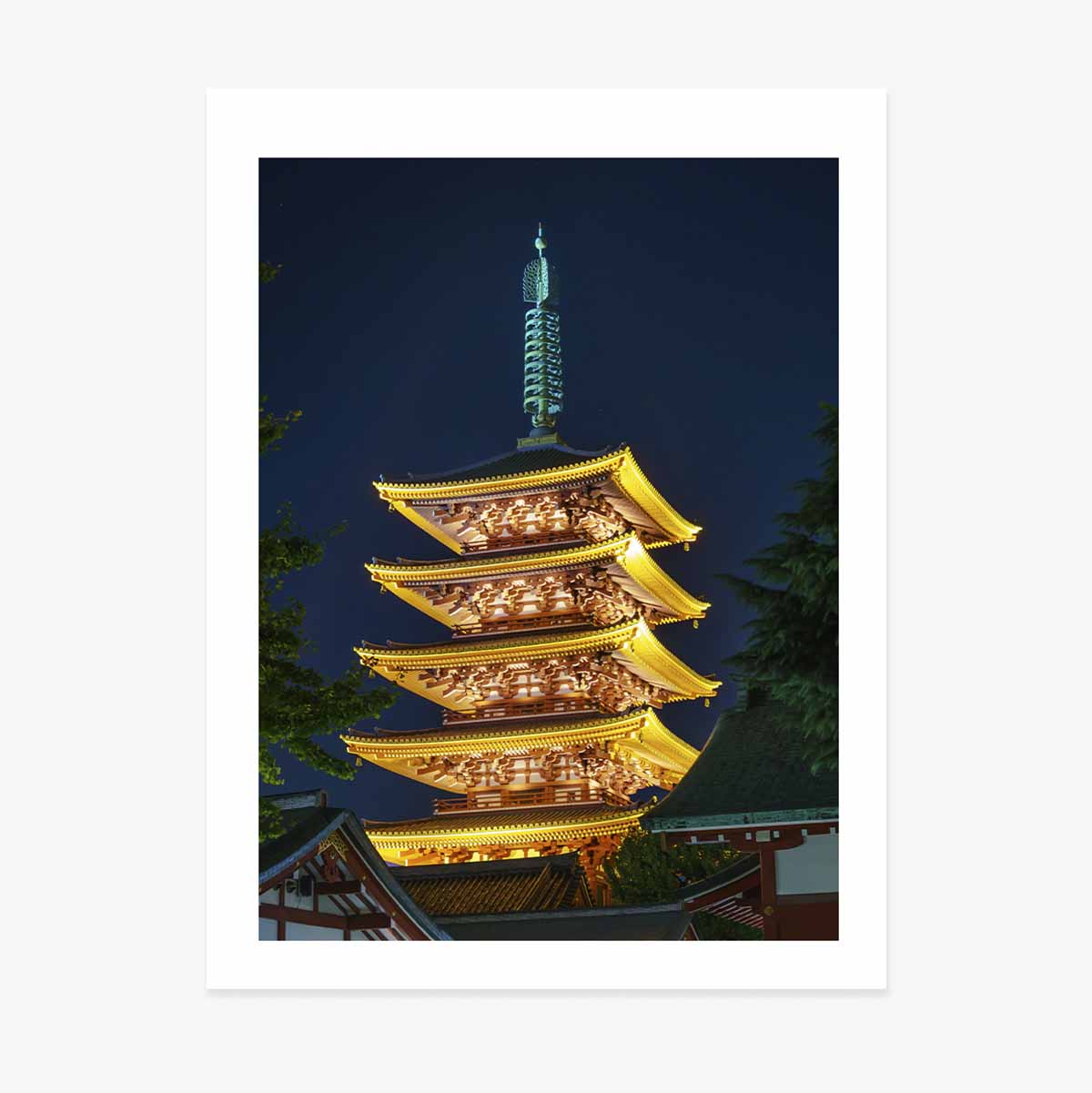 Poster Templu japonez