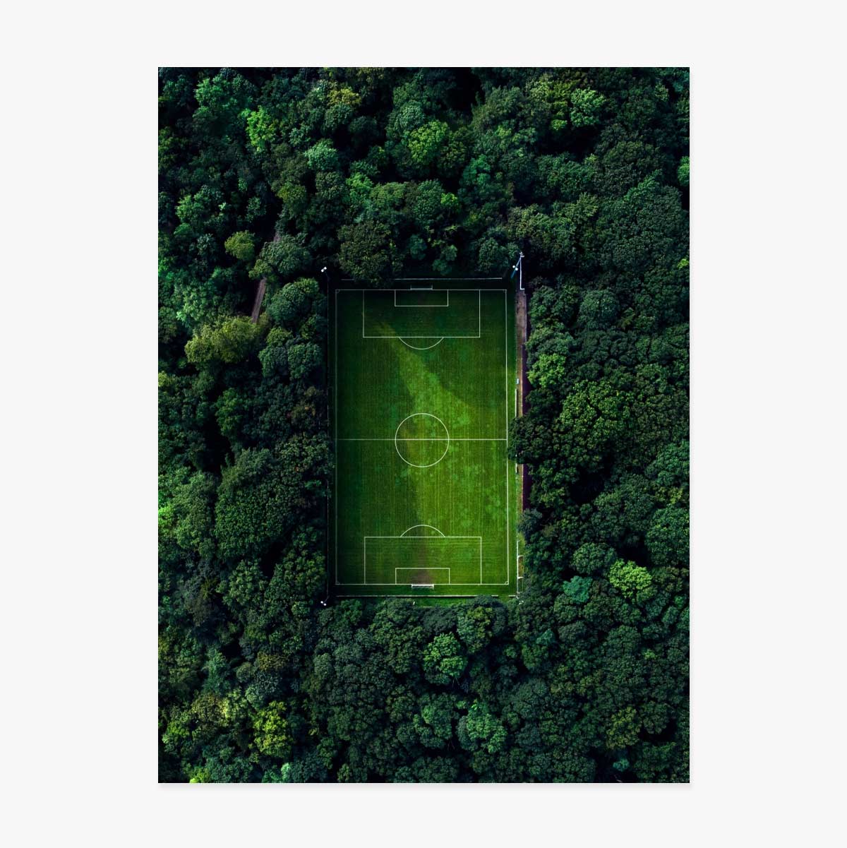 Football Field Poster