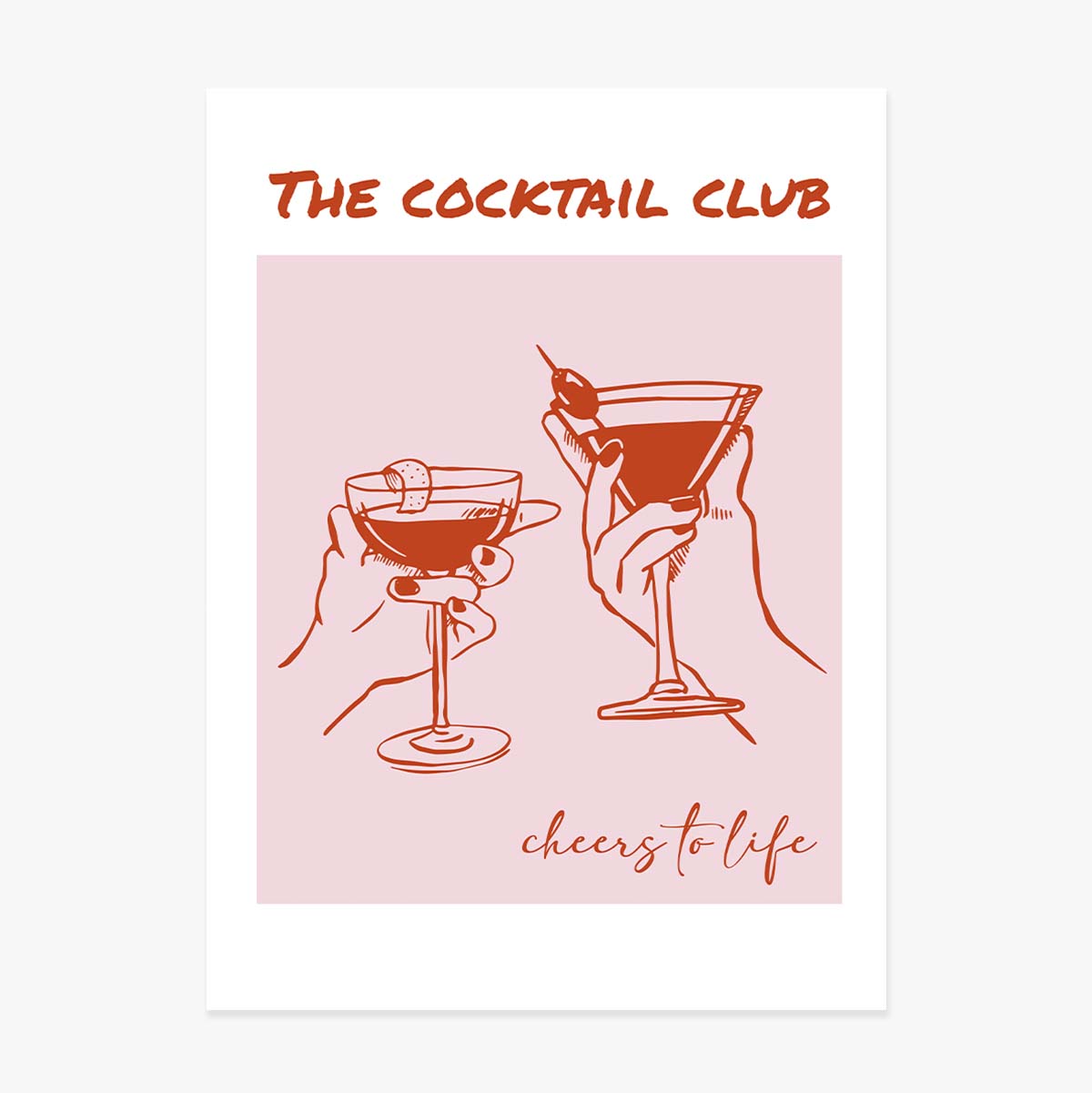 The Cocktail Club Poster