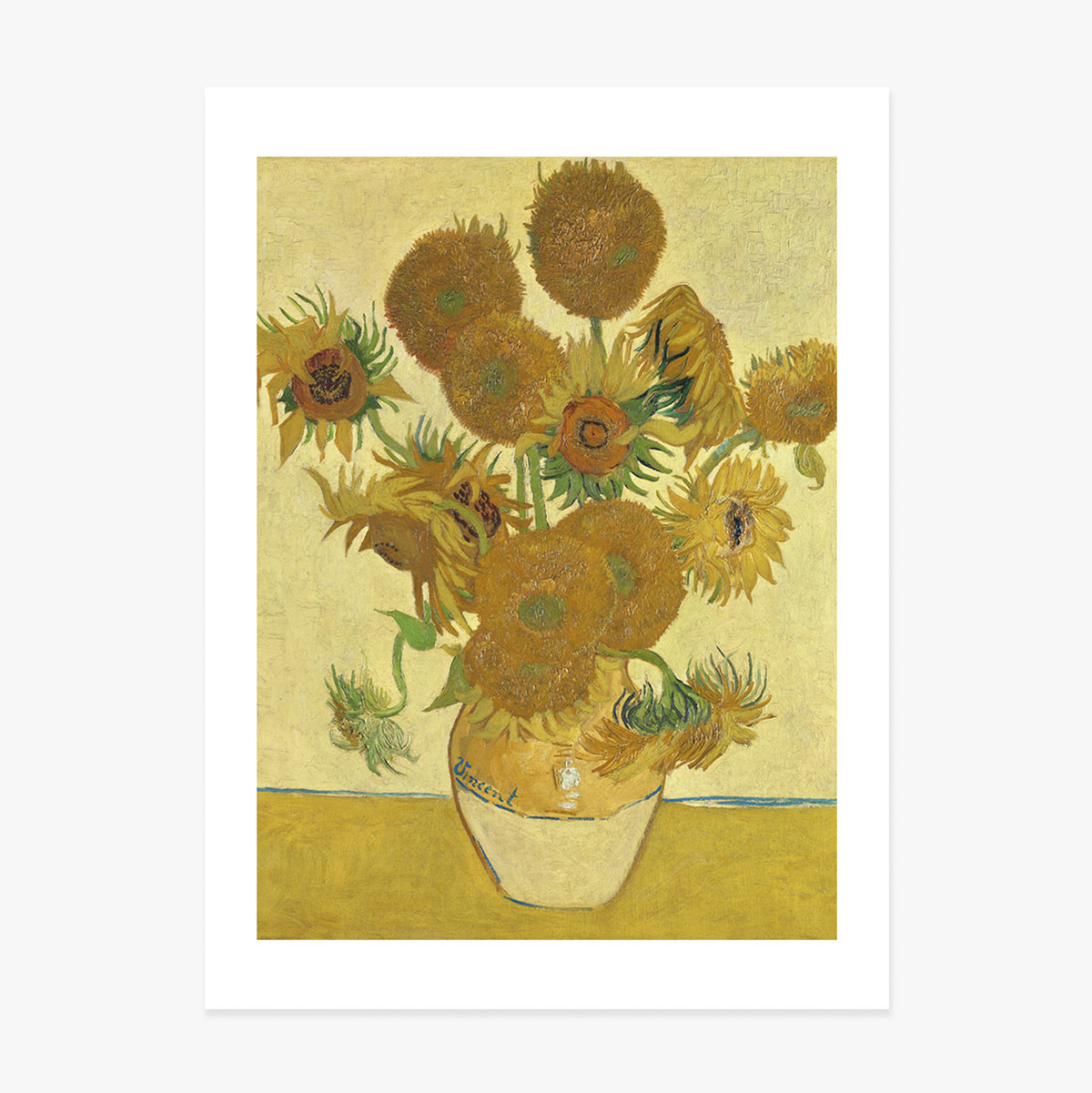 Poster Vincent van Gogh, Sunflowers 1888