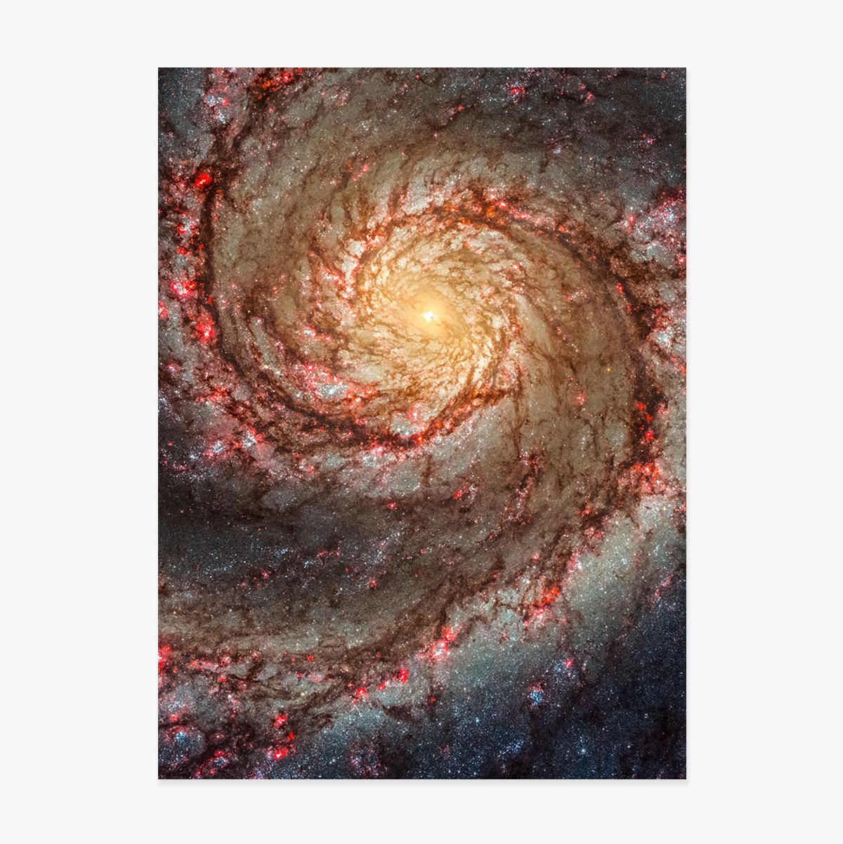 Whirlpool Galaxy Poster
